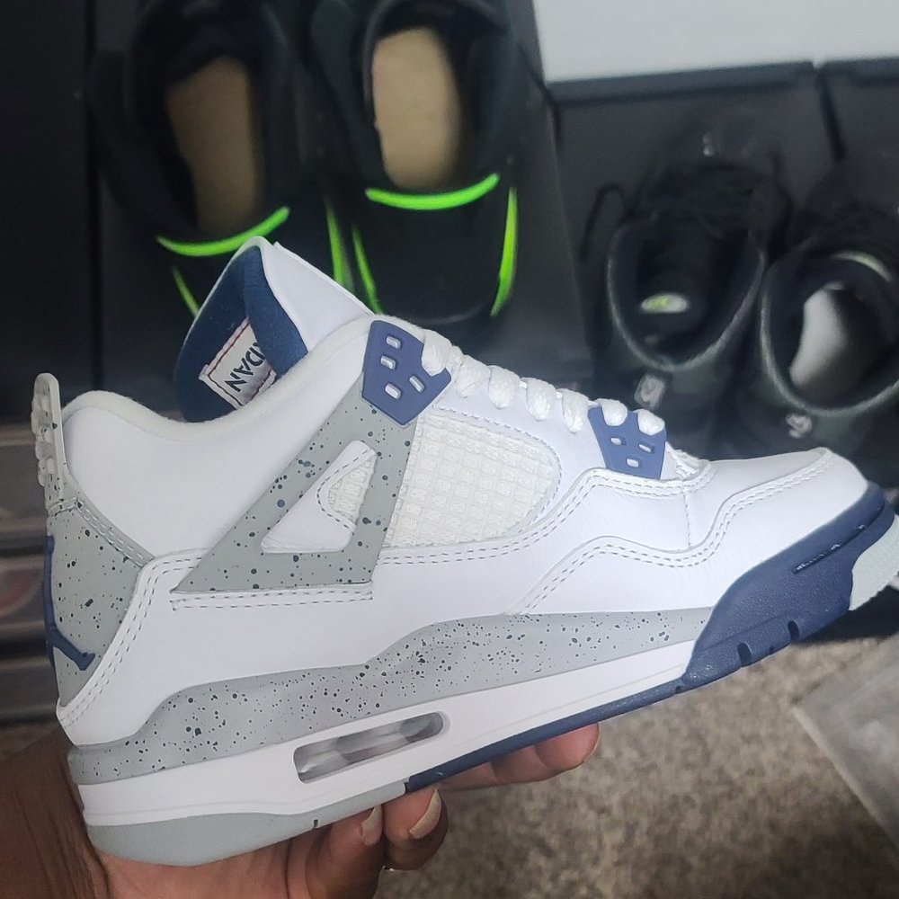 Jordan Retro 4 "Midnight Navy" - Picture 7 of 7